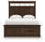 Ashley Taffenbrook Medium Brown Queen Panel Storage Bed