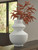 Ashley Naveen White Vase