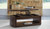 Ashley Korestone Dark Brown Lift-Top Coffee Table