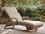 Ashley Revare Beach Beige Chaise Lounge with Cushion