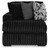 Ashley Midnight-Madness Onyx 3-Piece Sectional with Chaise 98103/16/17/34