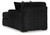 Ashley Midnight-Madness Onyx 3-Piece Sectional with Chaise 98103/16/17/34