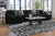 Ashley Midnight-Madness Onyx 3-Piece Sectional with Chaise 98103/16/17/34