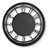 Ashley Gilover Champagne Finish Wall Clock