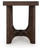 Ashley Korestone Dark Brown End Table