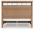 Ashley Taffenbrook Medium Brown King Panel Storage Bed