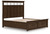 Ashley Taffenbrook Medium Brown King Panel Storage Bed
