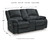 Ashley Draycoll Slate Power Reclining Loveseat with Console