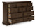Ashley Taffenbrook Medium Brown Dresser