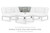 Ashley Beachloft Black Gray 4-Piece Outdoor Sectional