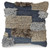 Ashley Gibbend Blue Gray White Pillow (Set of 4)