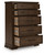 Ashley Taffenbrook Medium Brown Chest of Drawers
