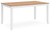 Ashley Gesthaven Natural Brown Dining Table with 4 Chairs and Bench (Set of 6)