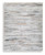 Ashley Nace Gray Brown White 7'6" X 9'6" Memory Foam Area Rug