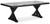 Ashley Beachcroft Black Light Gray Outdoor Dining Table