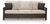 Ashley Drakes Beach Dark Brown Outdoor Sofa with Cushion