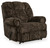 Ashley Movie Man Chocolate Recliner