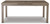 Ashley Beach Front Beige Outdoor Dining Table