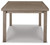 Ashley Beach Front Beige Outdoor Dining Table