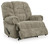 Ashley Movie Man Taupe Recliner