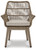 Ashley Beach Front Beige Arm Chair with Cushion (Set of 2)