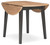 Ashley Gesthaven Natural White Dining Drop Leaf Table