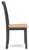 Ashley Gesthaven Natural Brown Dining Chair (Set of 2)
