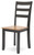 Ashley Gesthaven Natural Brown Dining Chair (Set of 2)