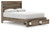 Ashley Baystorm Brown Queen Panel Storage Bed B100/13/B2005/54S/57/95