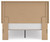 Ashley Dovander Warm Natural Brown Queen Panel Platform Bed