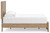Ashley Dovander Warm Natural Brown Queen Panel Platform Bed