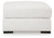 Ashley Wynncroft Manor Chalk Oversized Accent Ottoman