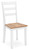 Ashley Gesthaven Natural Blue Dining Chair (Set of 2)