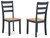 Ashley Gesthaven Natural Blue Dining Chair (Set of 2)