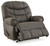 Ashley Camera Time Gunmetal Recliner