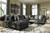 Ashley Reidshire Steel 3-Piece Sectional with Chaise 67622/17/34/66