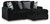 Ashley Midnight-Madness Onyx 2-Piece Sectional with Chaise 98103/17/64