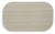 Ashley Kimora Beige Dark Brown Outdoor Coffee Table