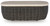 Ashley Kimora Beige Dark Brown Outdoor Coffee Table