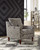 Ashley Morrilton Next-Gen Nuvella Natural Charcoal Accent Chair