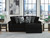 Ashley Midnight-Madness Gunmetal 2-Piece Sectional with Chaise