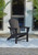 Ashley Sundown Treasure Black Adirondack Chair