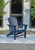 Ashley Sundown Treasure Black Adirondack Chair