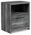Ashley Baystorm Gray Nightstand