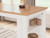 Ashley Gesthaven Natural Blue Counter Height Dining Table