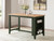 Ashley Gesthaven Natural Green Counter Height Dining Table