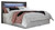 Ashley Baystorm Gray King Panel Headboard