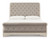 Ashley Realyn Chipped White Queen Sleigh Bed