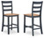 Ashley Gesthaven Natural Brown Counter Height Barstool (Set of 2)
