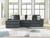 Ashley Midnight-Madness Gunmetal 2-Piece Sectional Sofa Chaise 98105/16/67